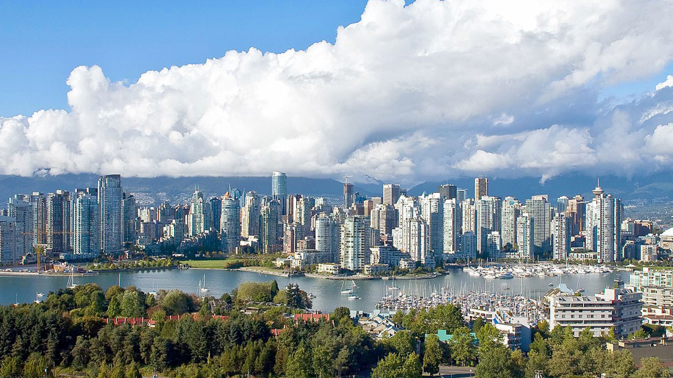 vancouver view skyline